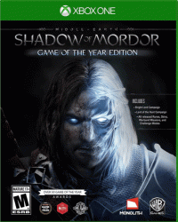 Middle Earth: Shadow of War Xbox One  box art